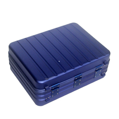 115mm Wide MSAC Aluminum Metal Attache Case For Storage Computer Security